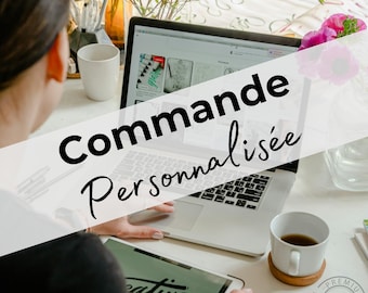 Article Réservé - Amandine - Stickers personnalisés sur mesure 100% personnalisée, autocollant personnalisé à la demande