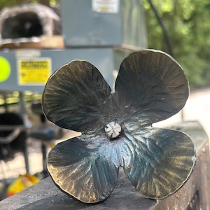Blacksmith Poppy Flower - Hand Forged