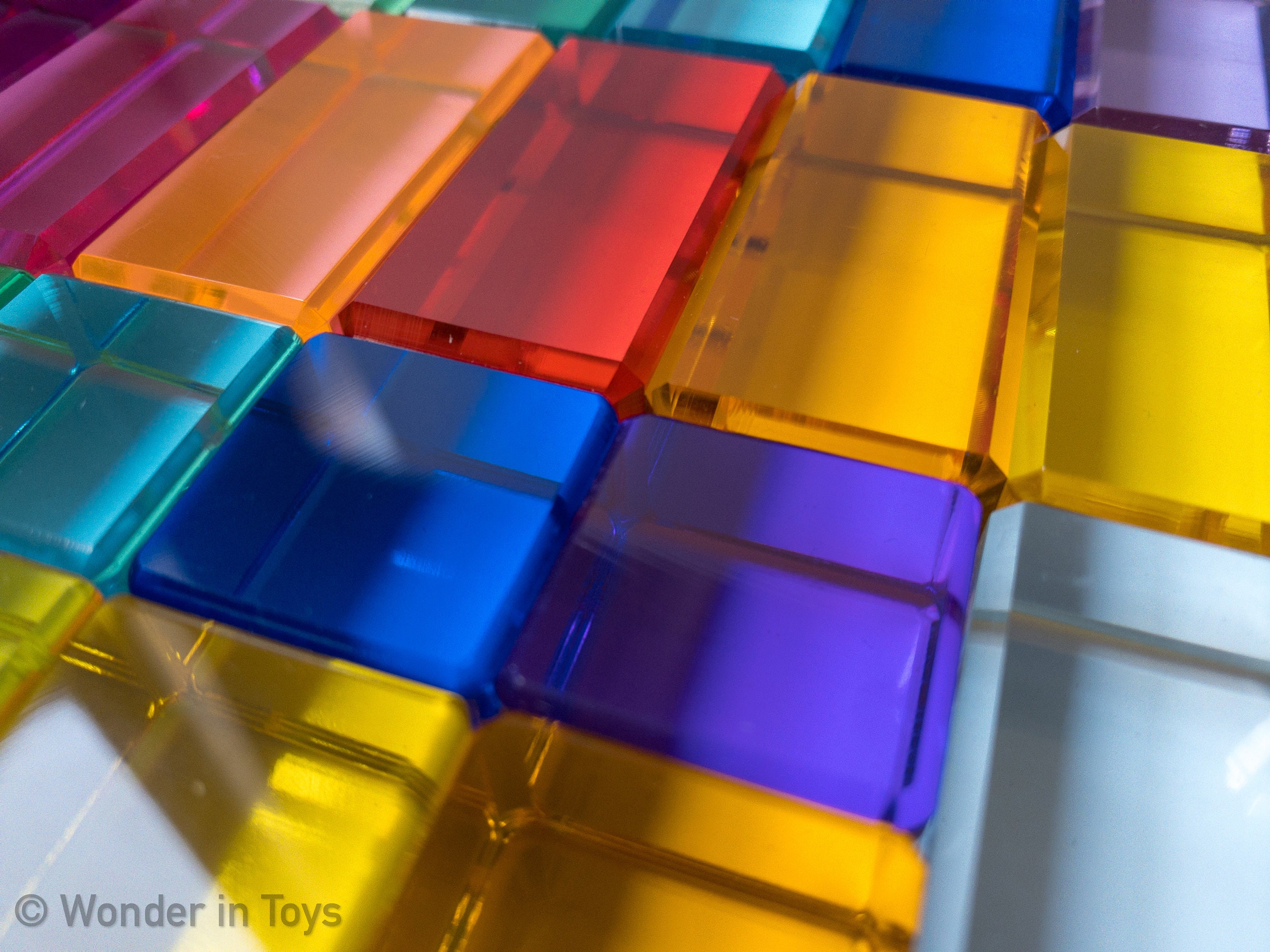 Lucent Pastel Light Rainbow Acrylic Cubes – Wonder in Toys & Urban