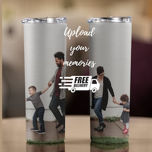 Your picture on a tumbler, Personalized tumbler with straw, Good quality tumbler, Cute personalized tumbler-Perfect birthday present tumbler