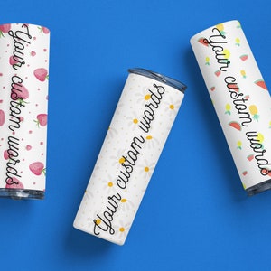 Custom Tumbler with straw, Personalized tumbler with straw, Custom photo tumbler, Cute personalized tumbler, Cute Summer tumbler with straw