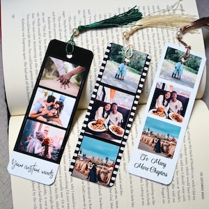 Customized Metal Bookmarks, Bookmarks for Book Lover, Personalized Bookmarks for Book Lovers, Book lover gifts, Personalized Photo Bookmark