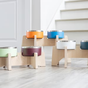 Dual Dog Bowl Stand for Yeti Boomer 4 cup