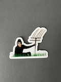 David Rose Sticker David on an Amish Farm Sticker Schitts Creek Stickers | Waterproof