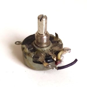 Vintage USSR Variable Resistor A-8 - 2 Ohm to 4.7kΩ, 1960s–70s Electronics Part