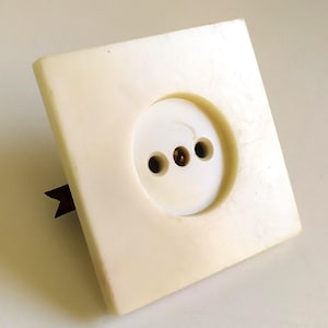 Vintage Soviet Bakelite Outlet Socket - 1970s USSR Retro Electrical