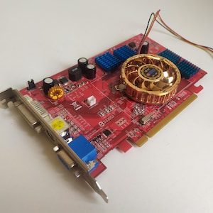 ATI herzförmige Grafik-Karte - 256MB Speicher - Perfekt für Retro-Gaming