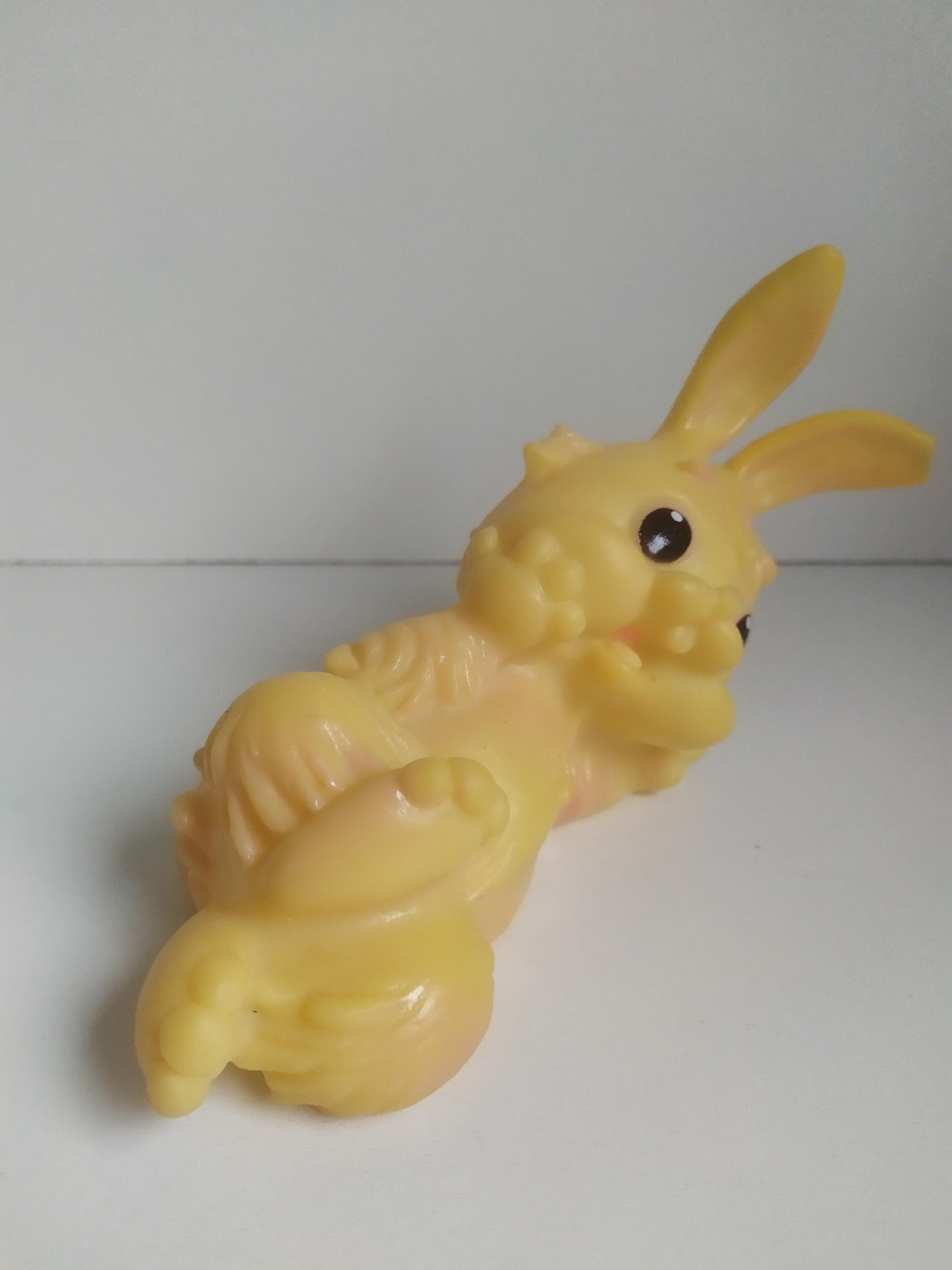 Rare 1970s Soviet Rubber Bunny Toy - Vintage USSR Hare Doll, Funny ...