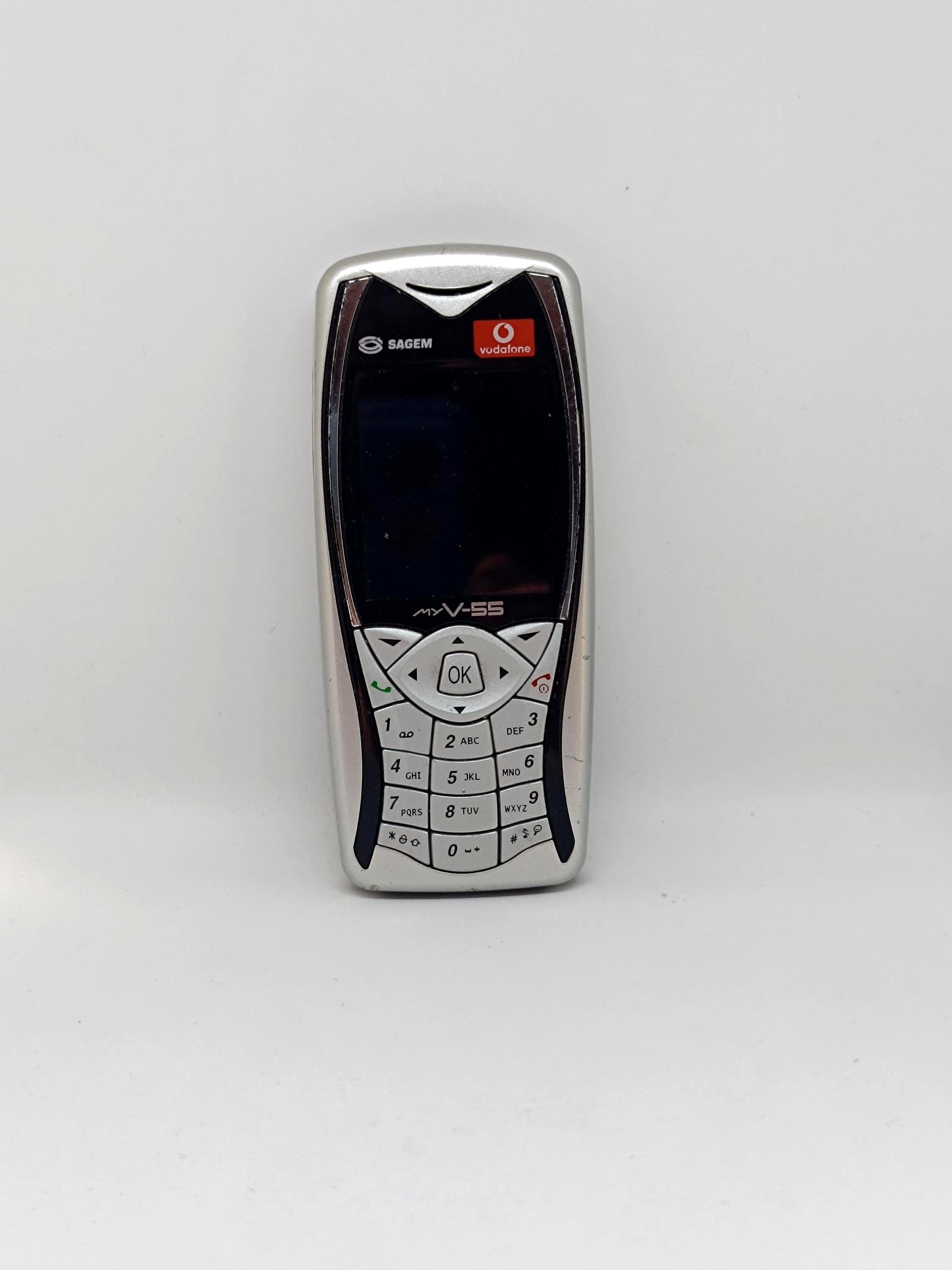Vintage Sagem MY V-55 Cellphone - Vodafone Edition, Retro Tech
