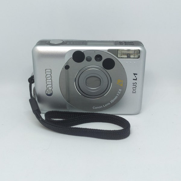 Canon IXUS L-1 26mm 1:2.8 Lens Compact APS Film Camera Retro