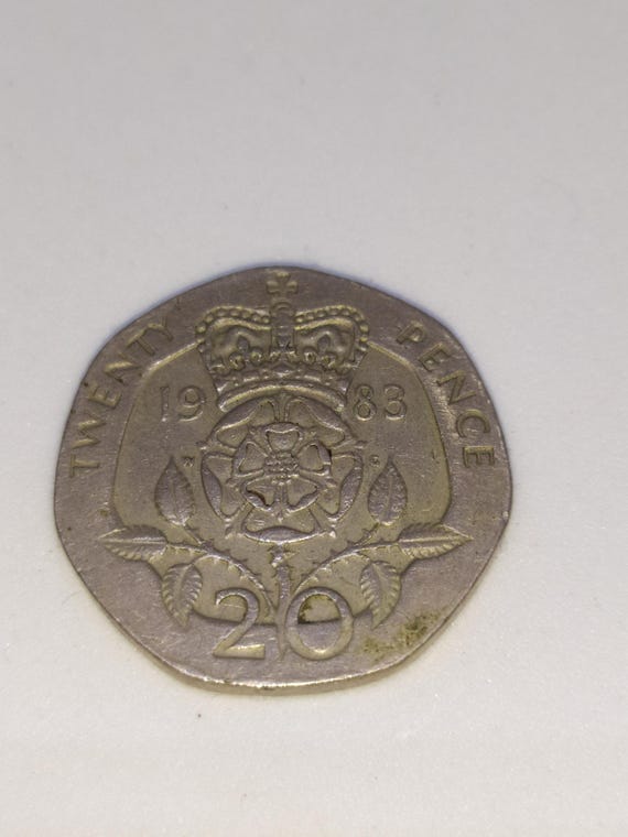 1983年英国20ペンス硬貨 – 希少で収集価値のある英国貨幣の至宝 - Etsy
