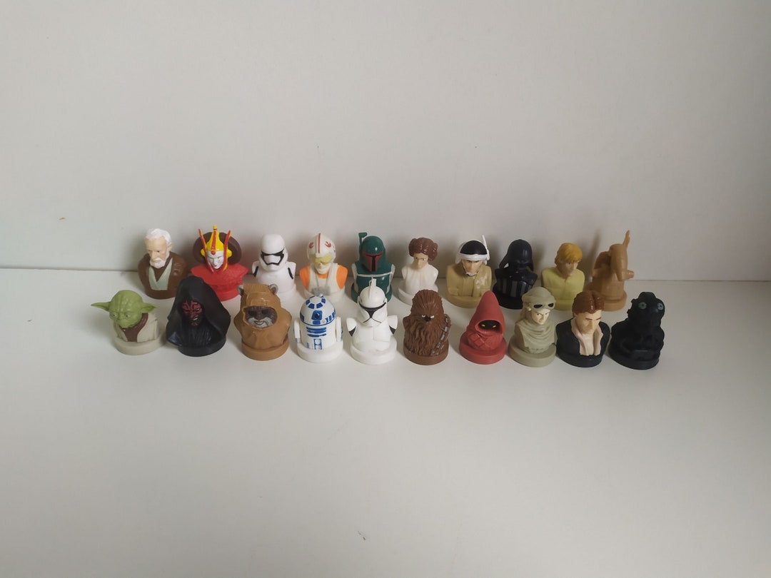 STAR WARS Rubber Stamp Vintage Seals Darth Vader Luke Etsy