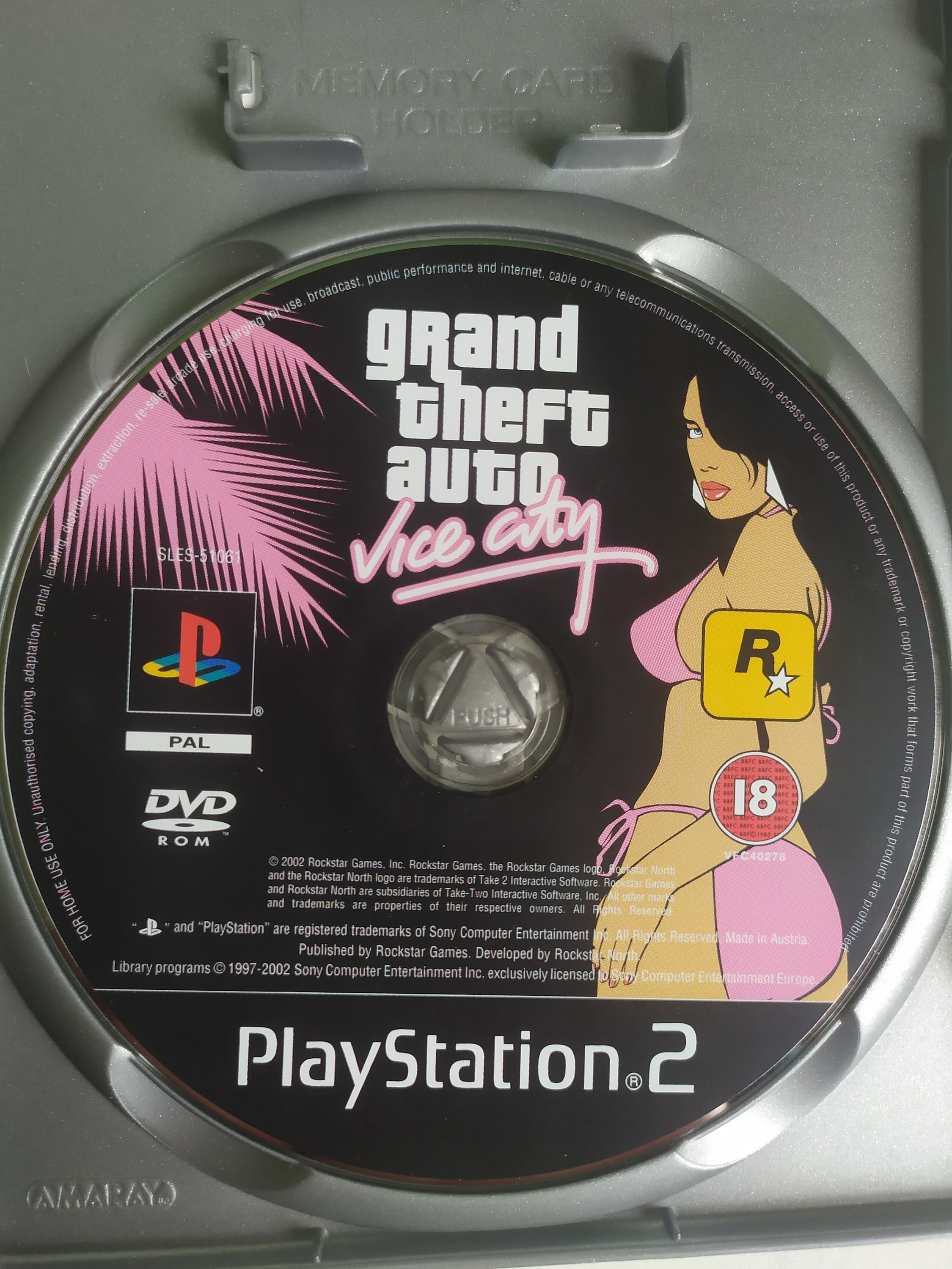  GTA : Vice City - platinum [Playstation 2] : Video Games