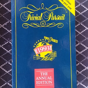 vintage Trivial Pursuit 1993 L’édition annuelle