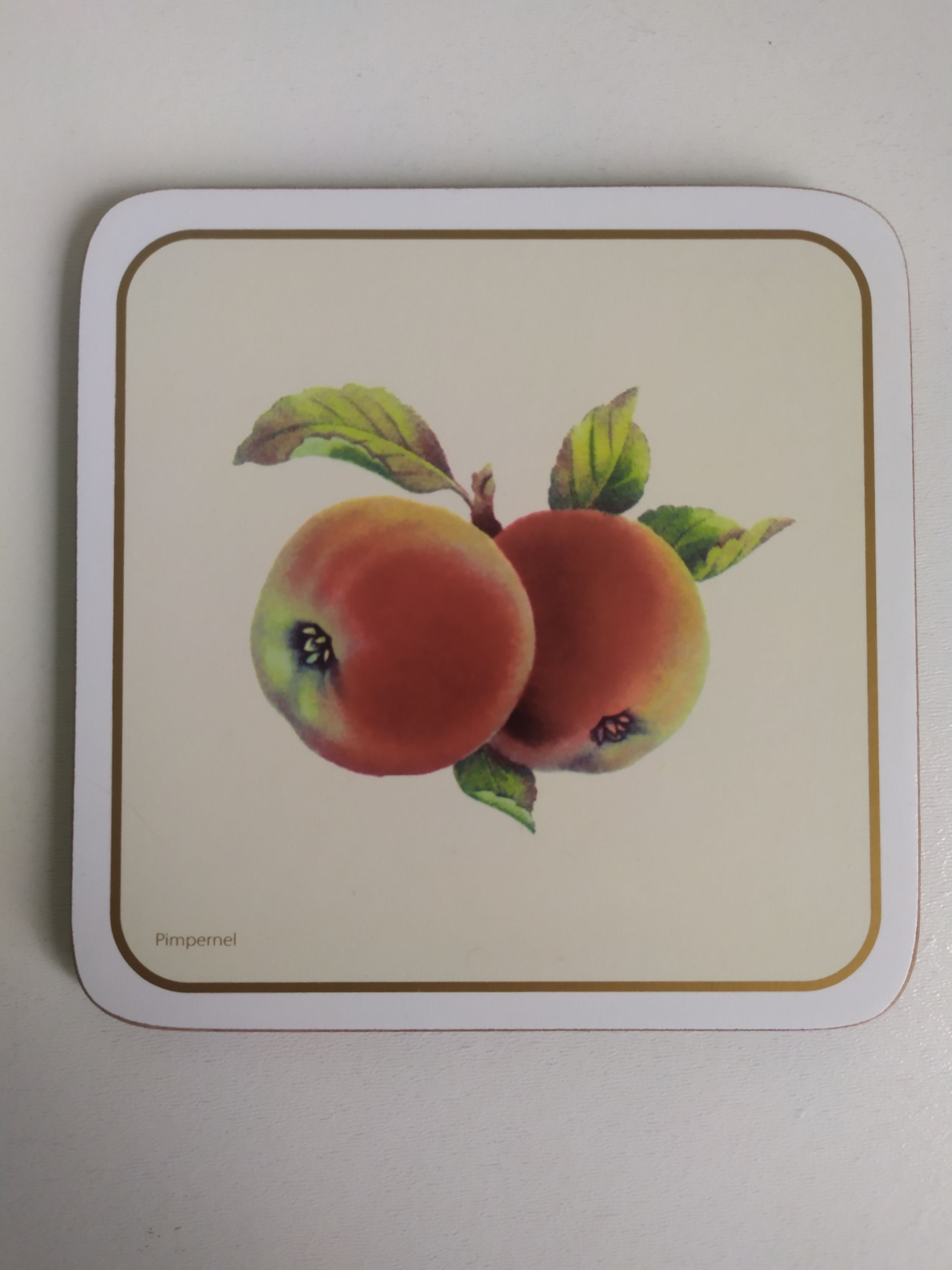 Vintage Pimpernel Coasters Set of 4 Acrylic & Cork Vintage Etsy