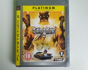 Juego de PS3 SAINTS ROW 2 Edición Platino con Manual