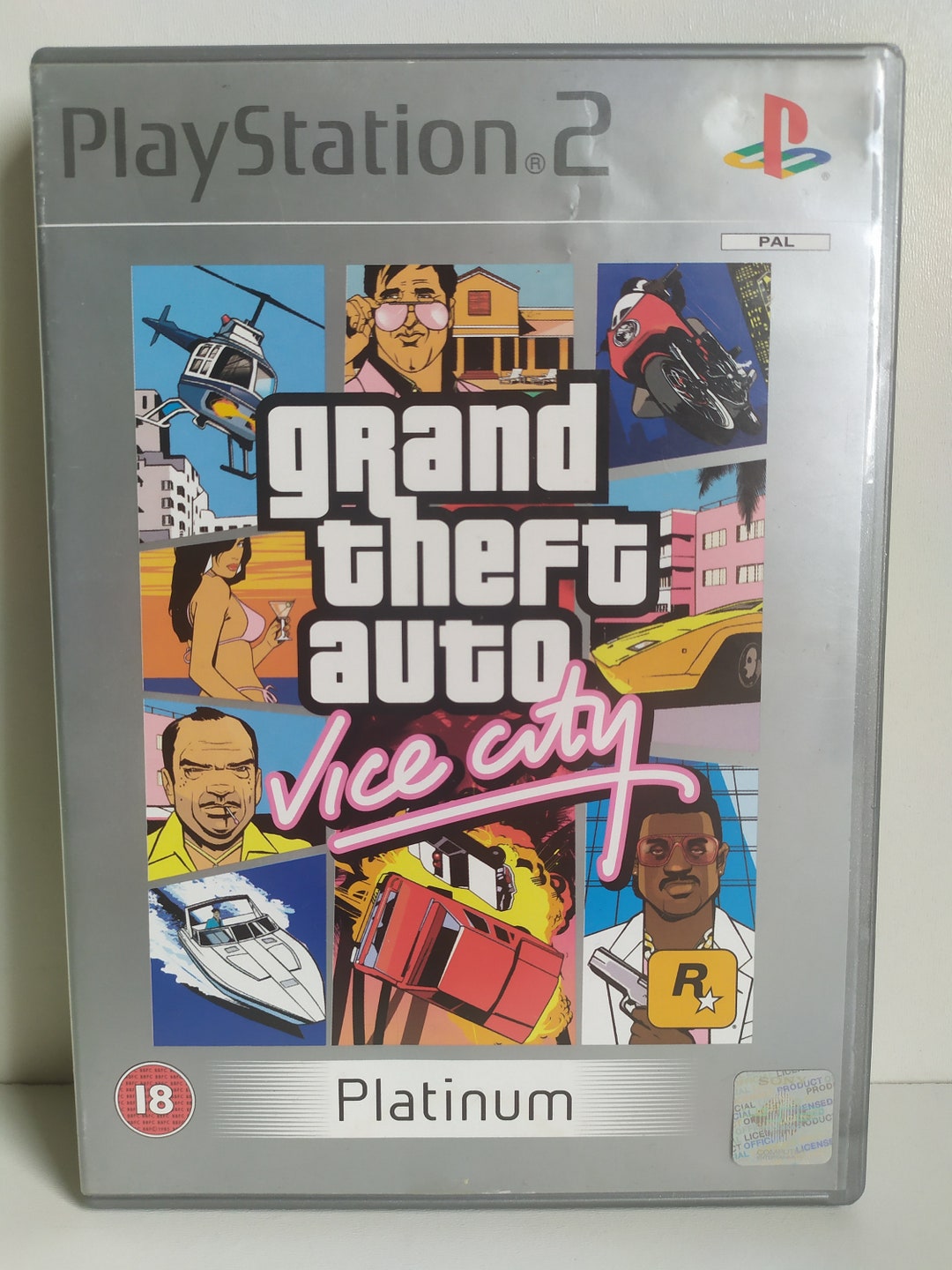  GTA : Vice City - platinum [Playstation 2] : Video Games