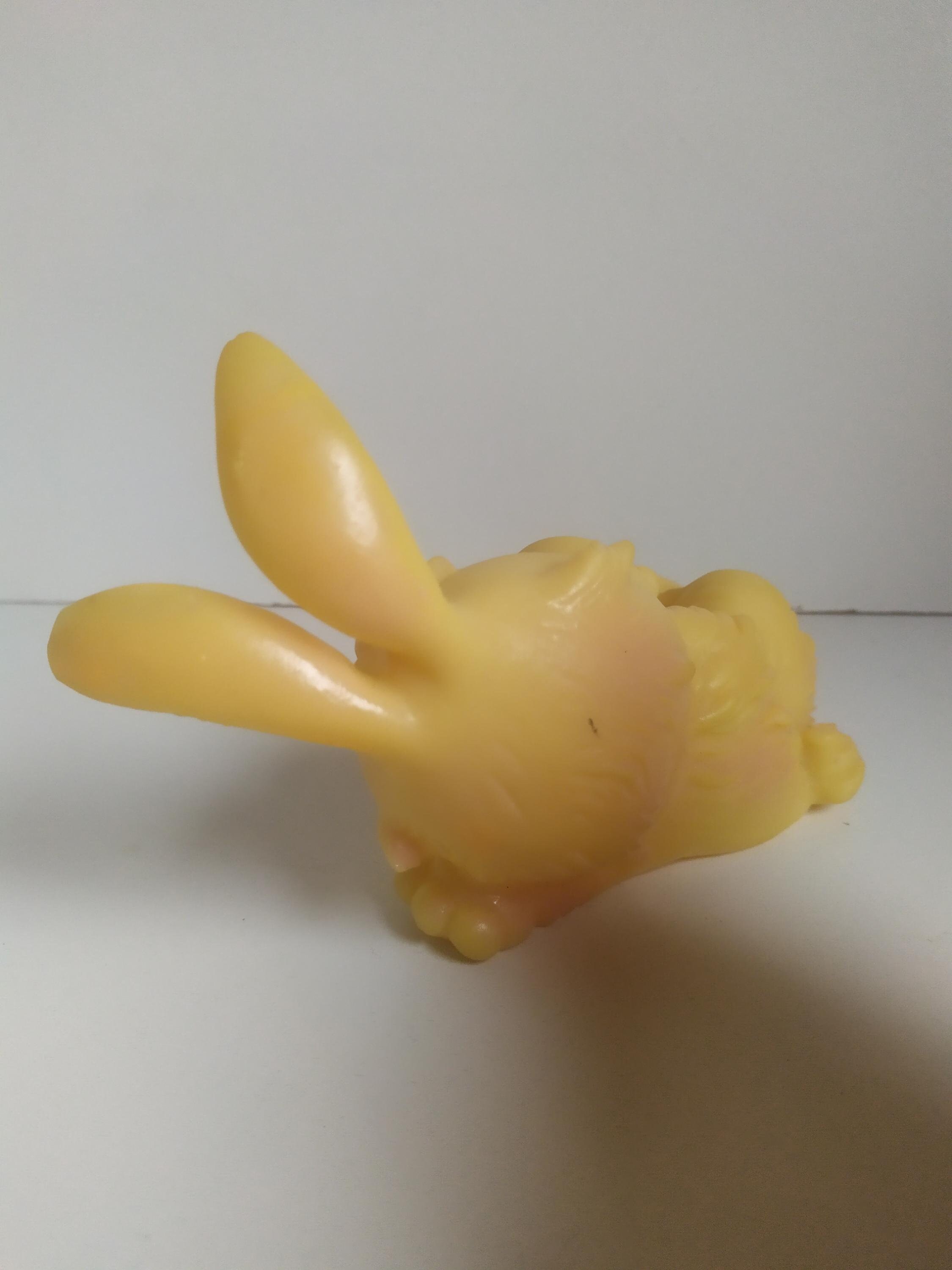 Rare 1970s Soviet Rubber Bunny Toy - Vintage USSR Hare Doll, Funny ...