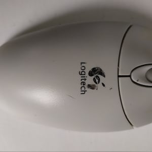 Logitech Mouse M-S48a 4882A001 NOS Vintage, Collectible SN# HCA23003474, Rare Retro PC Accessory