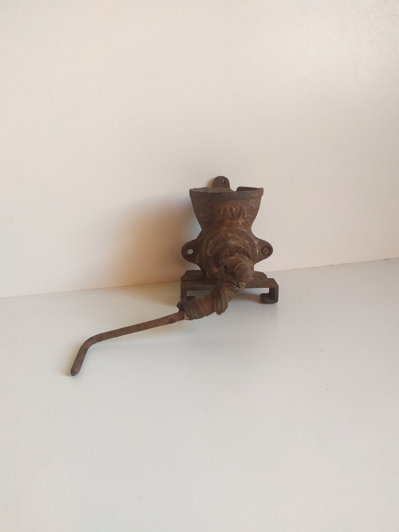 Antique JAVA Coffee Grinder, Vintage Java Coffee Bean Mill, Old Rusty Grinder, Old Rusty Grinder, Manual Coffee Grinder, Home Décor.