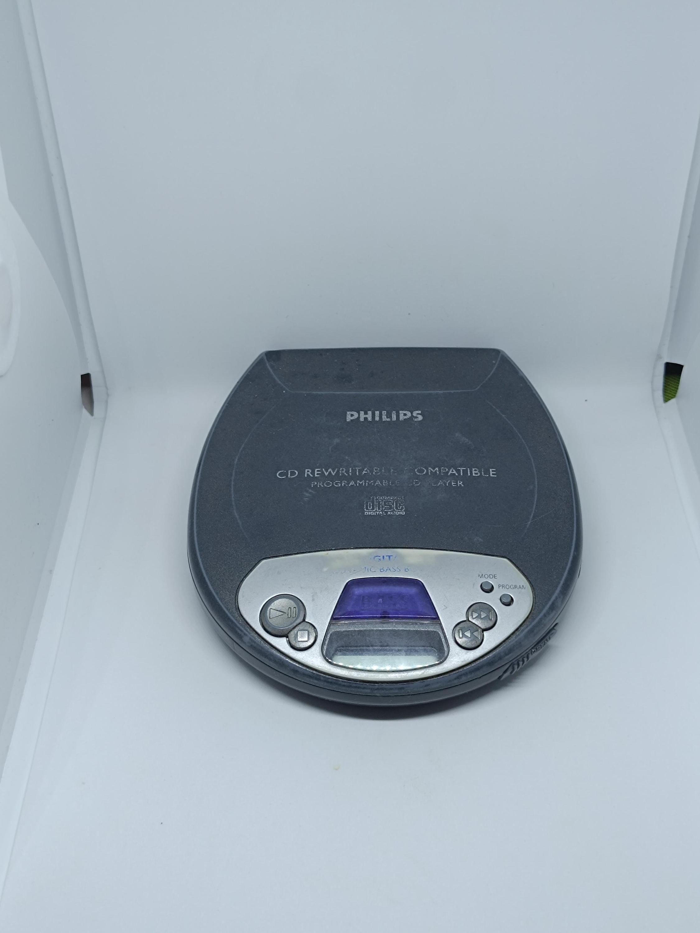 Philips Cd Vintage Philips Portable CD Player • Cd-rewritable Compatible • Dynamic ...