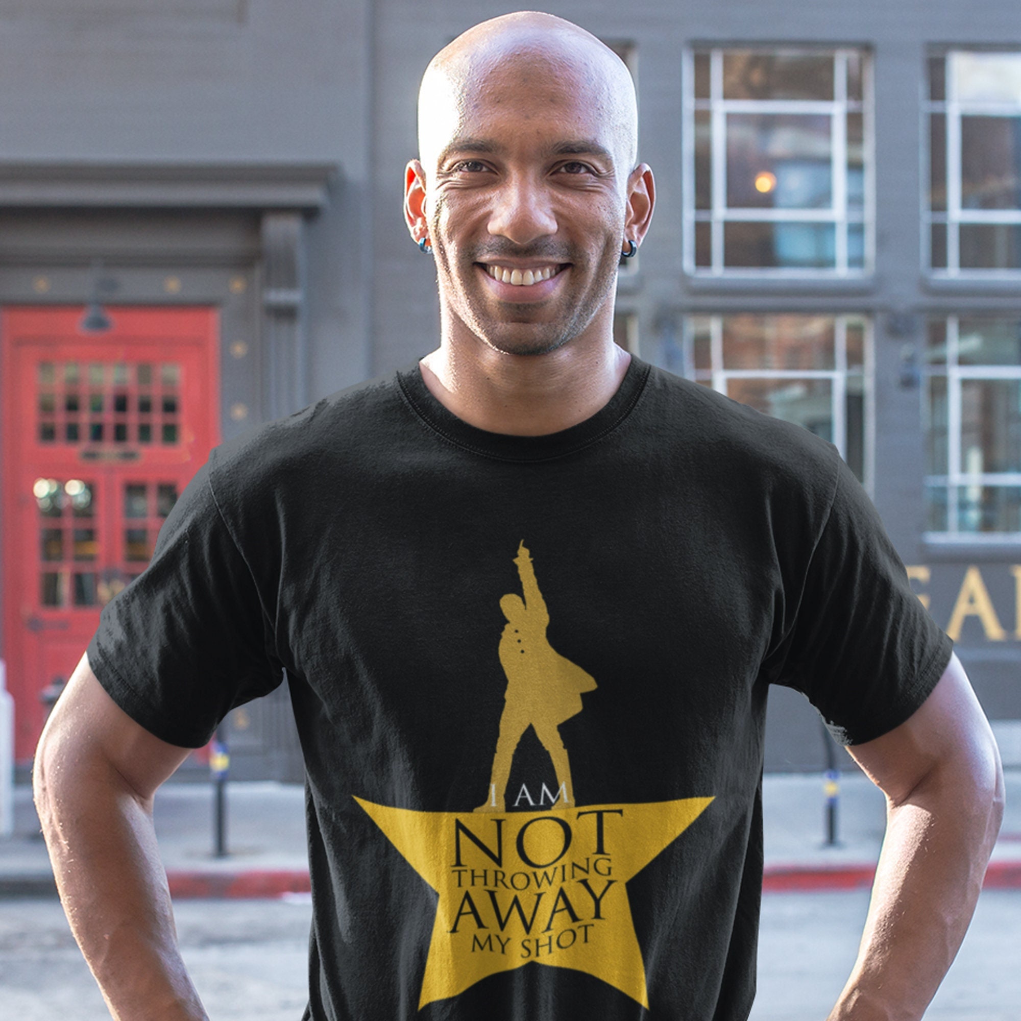 Hamilton Musical t-shirt Alexander I Am 