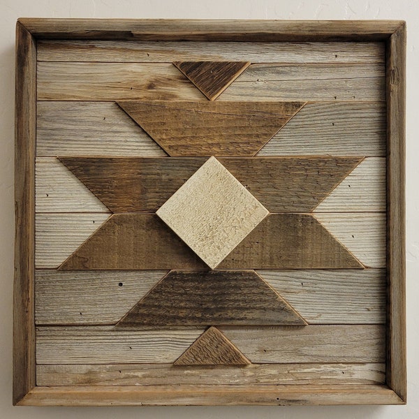 Southwest Star Reclaimed Wood Wall Art