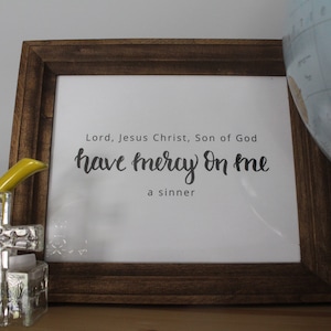 Jesus Gebet zum Ausdrucken