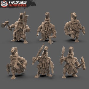 Dwarf Slayers- Kyoushuneko Miniatures