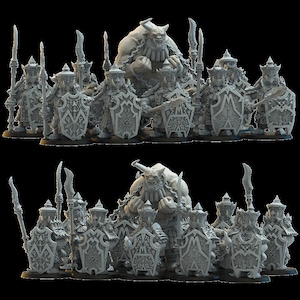 Evil Dwarf Immortals - Lost Kingdom Miniatures