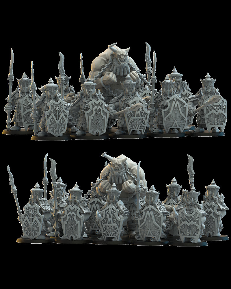 Evil Dwarf Immortals - Lost Kingdom Miniatures