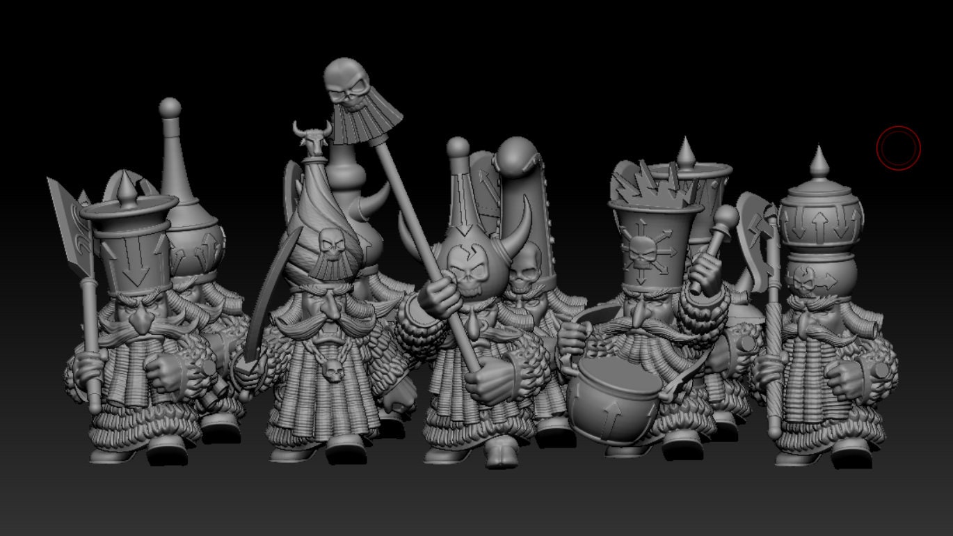 Marching Evil Dwarves of Bedlam - Brawniac