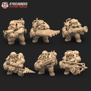 Sky Dwarfs - Kyoushuneko Miniatures