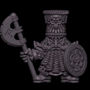 Evil Dwarf Warriors of Bedlam - Fabelzel