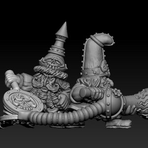Evil Dwarf Flamethrower of Bedlam - Fabelzel