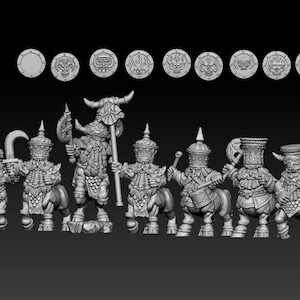 Bull Centaur Bedlam Dwarfs - Fabelzel