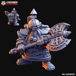Dwarf Engineer - Kyoushuneko Miniatures