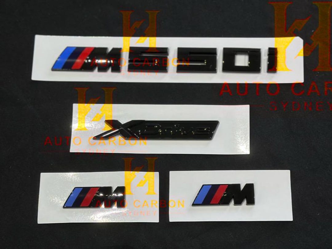 Gloss Black M550i Full Badges Package for BMW G30 Custom Gift - Etsy