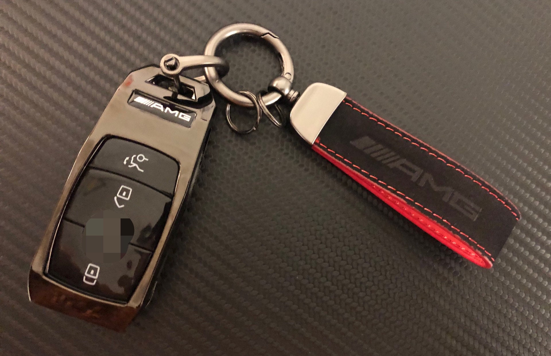 On Special Pricepremium Keyring Key Fob Cover Keychain Set for Mercedes AMG  Models - Etsy