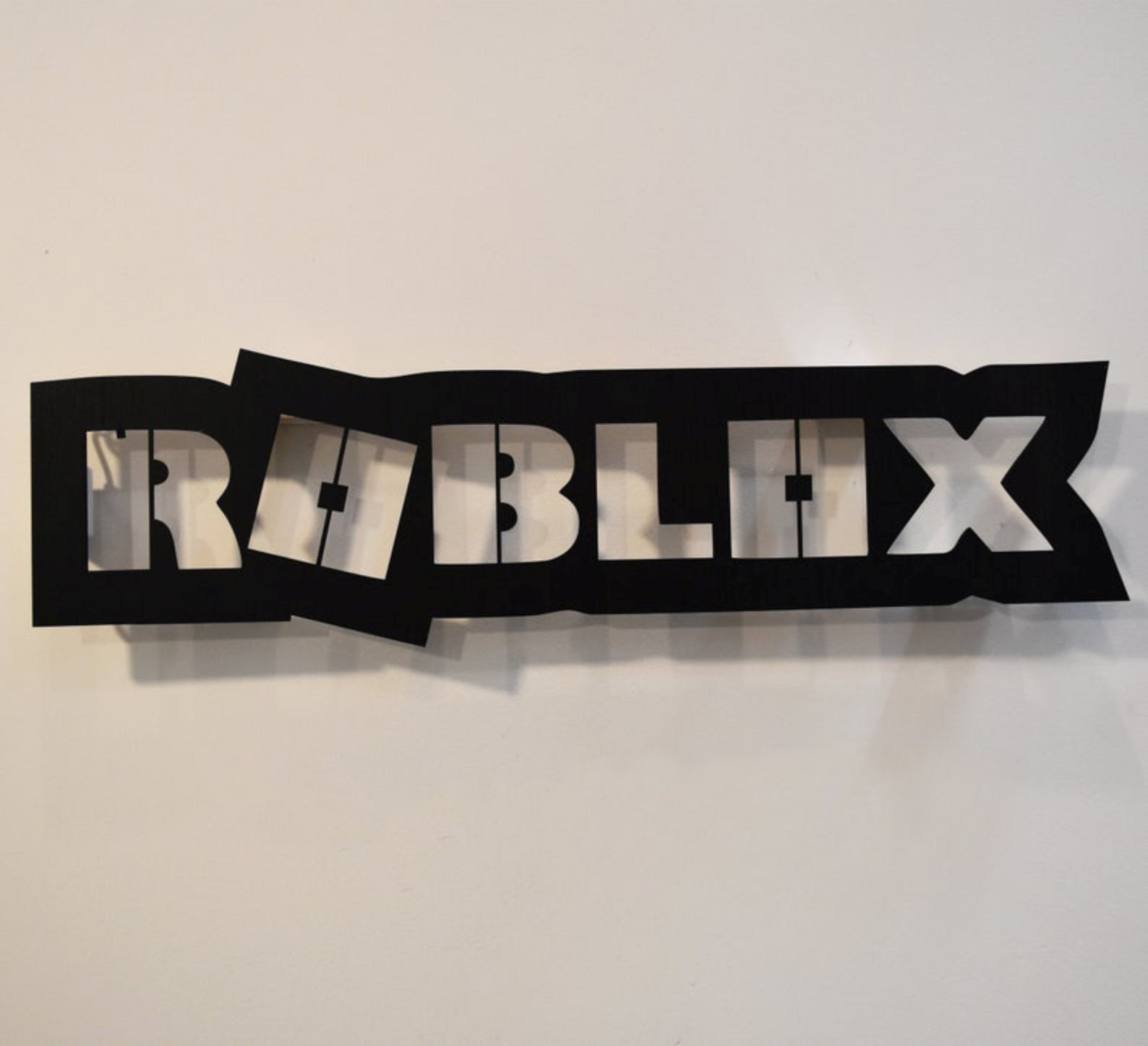 LED Lighted Roblox Inspired Wall Art, Roblox Video Game Art, Game Room