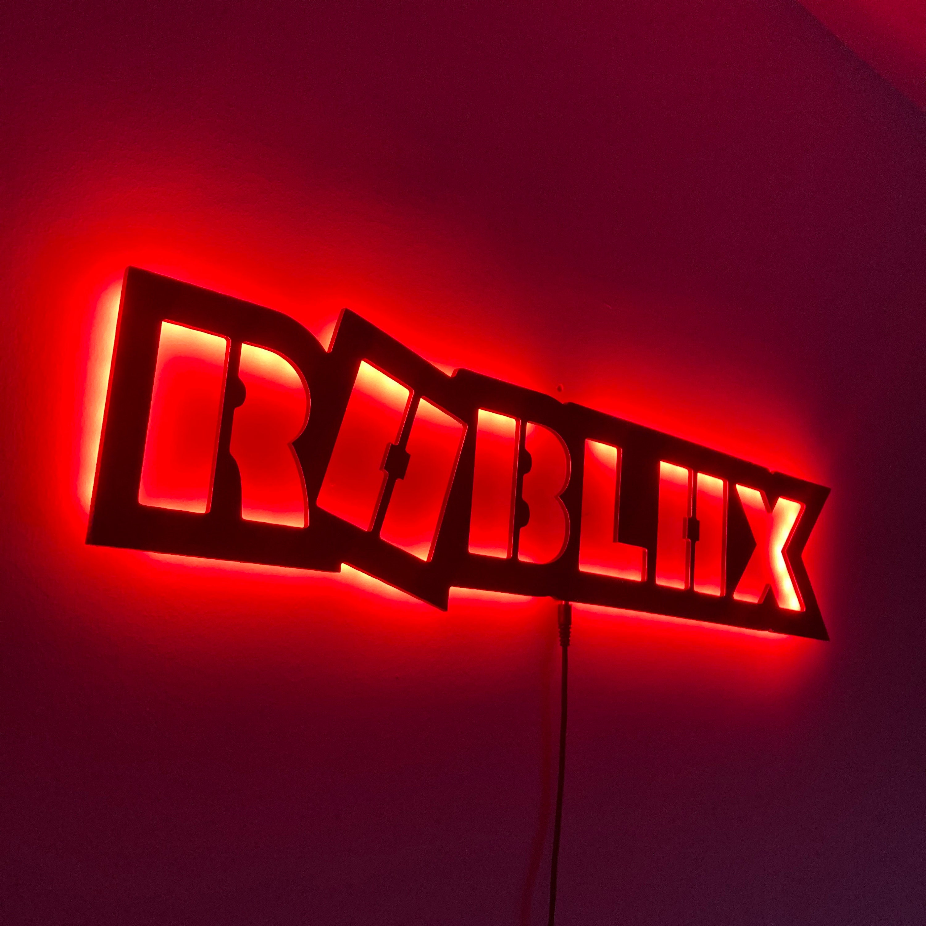 Roblox 2 Gaming LED Sign Video Game Art Game Room Décor -  Denmark