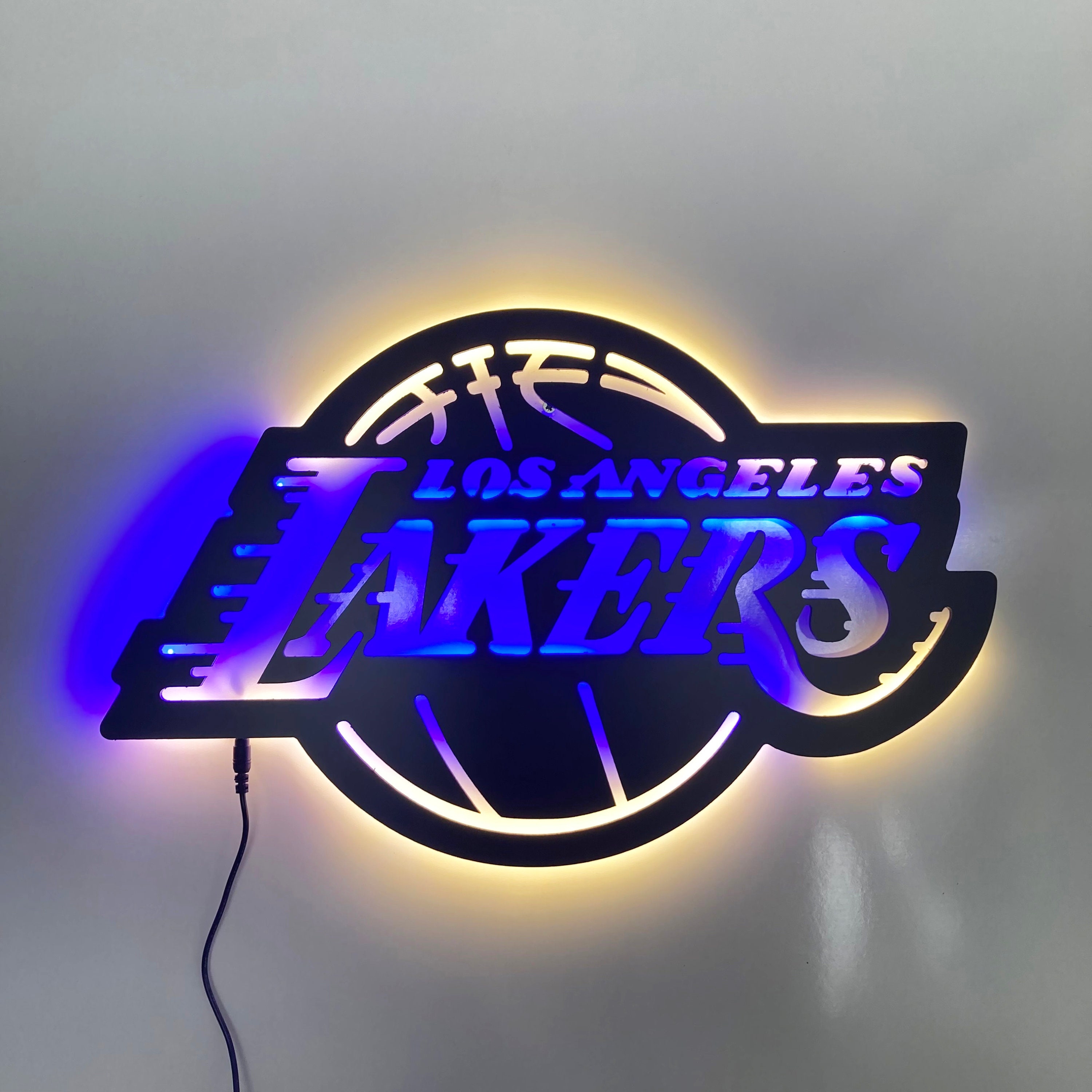 Los Angeles Lakers 3D Fan Foam NBA Logo Wall Sign