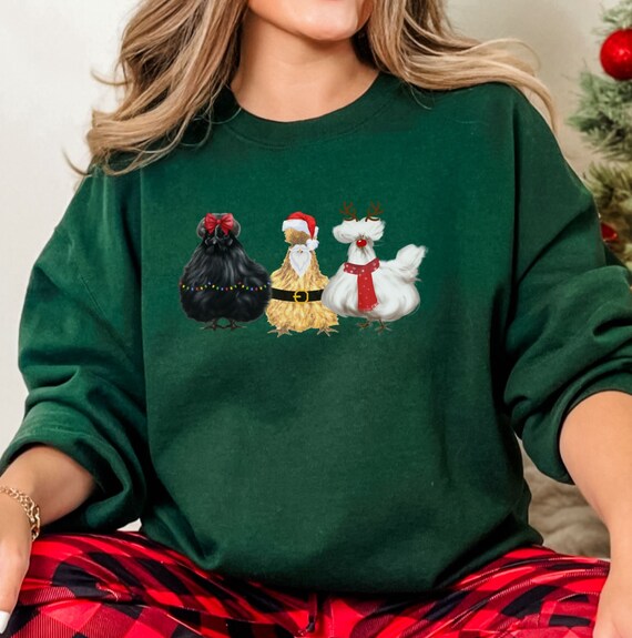 chicken dressed for christmas Chickens Dressed for Christmas