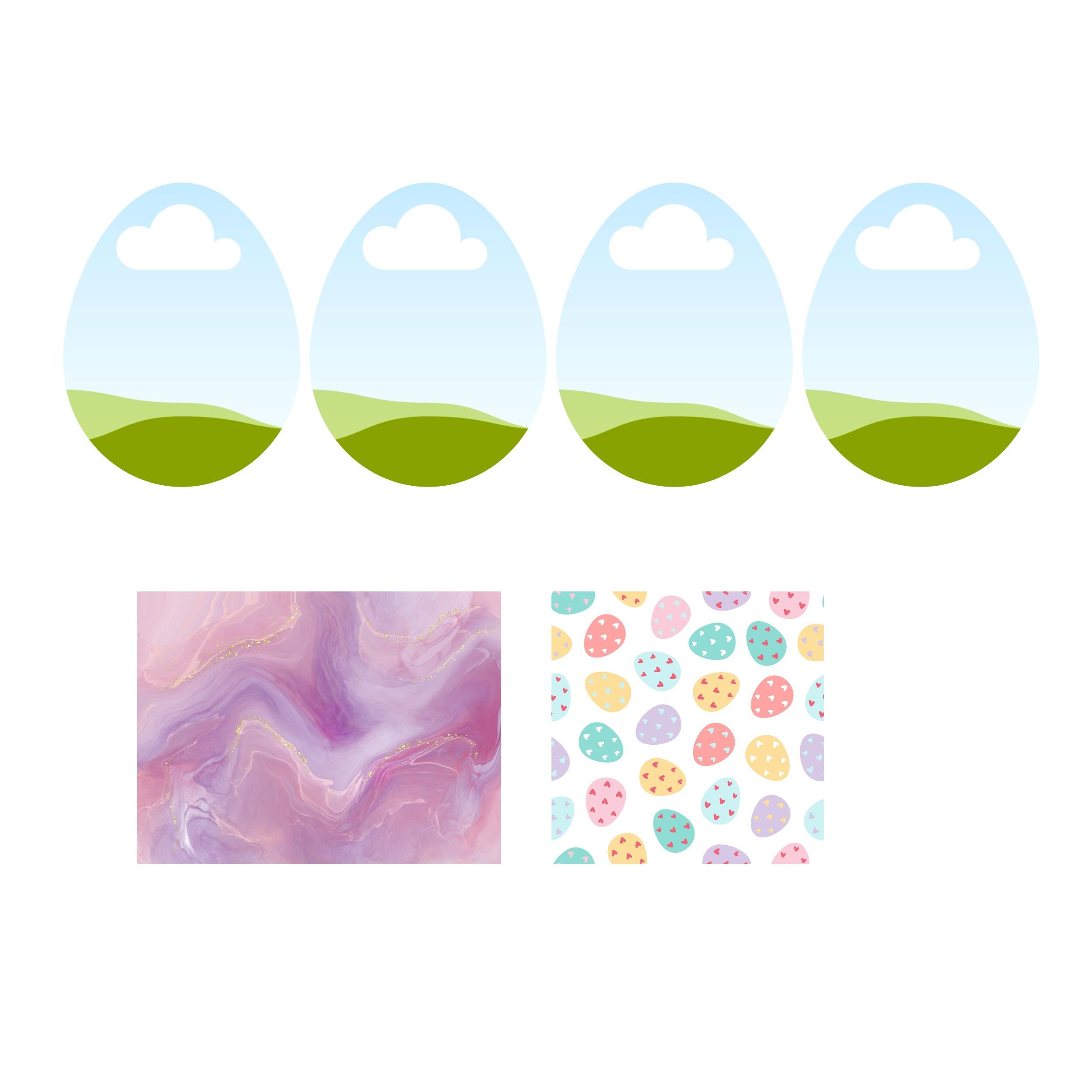 Egg Doodle Design, Easter Egg Canva Frame, SVG Doodle Frame, Egg SVG ...