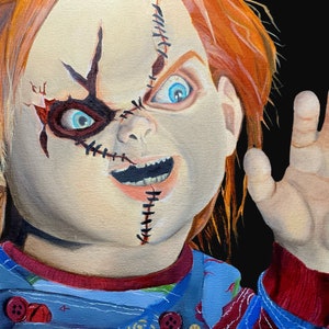 Friend Til&#39; The End! || Fine Art Print || Chucky Poster