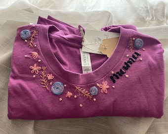 Mama Embroidered TShirt