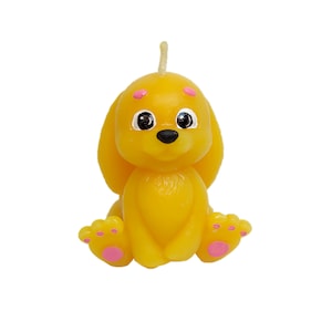 Beeswax candle | Bunny with drooping ears | Easter | Easter bunny candle | Easter decoration
