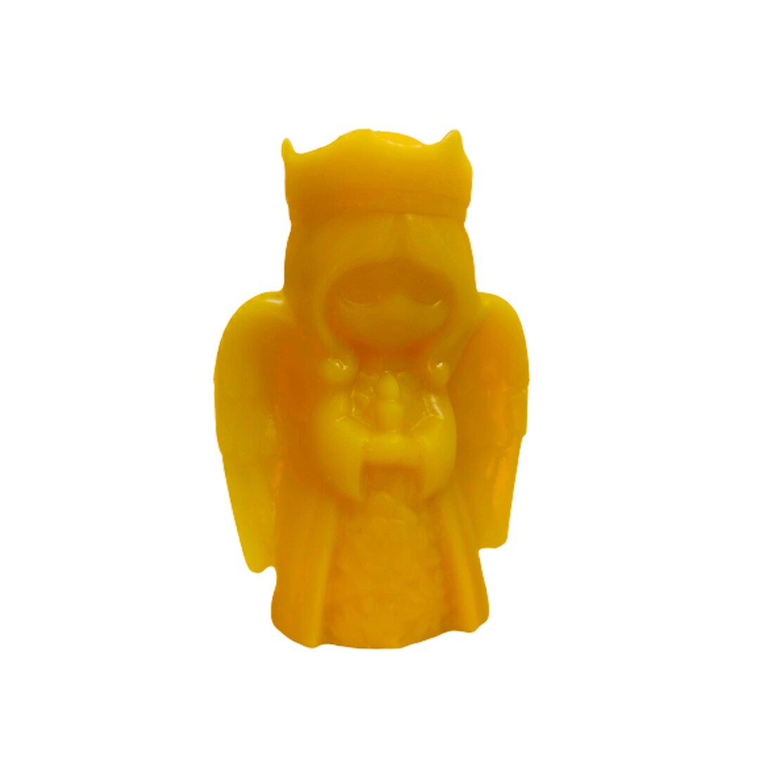 Beeswax Candle Guardian Angel Angel Candle Nice Gift Etsy