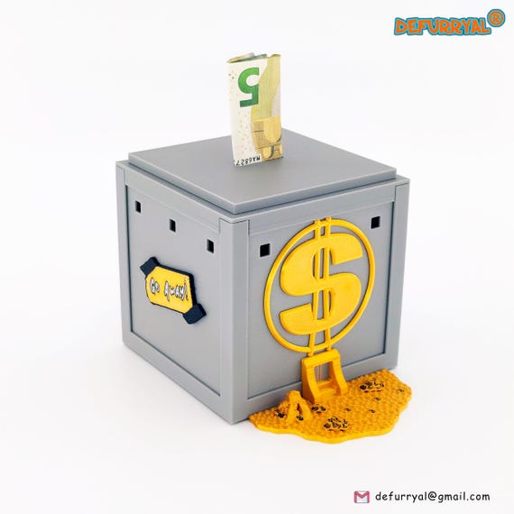 象徴的な米国の貯金箱/貯金箱 – 限定デザイン 1 が登場 | 3Dプリント