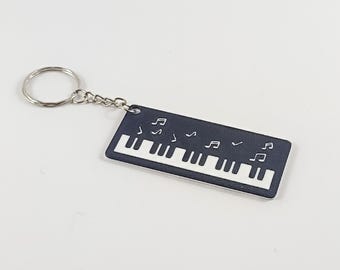 Portachiavi WEVENI A Forma Di Pianoforte In Acrilico: Regalo Per Musicisti, Insegnanti E Amanti Della Musica, Con Sacchetto In Velluto